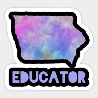 Iowa Educator Sticker